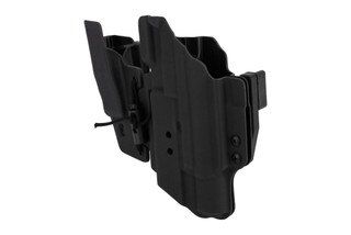 LAS Concealment Ronin L 3.0 Light Bearing Holster for Staccato C2 with X300U comes in black.